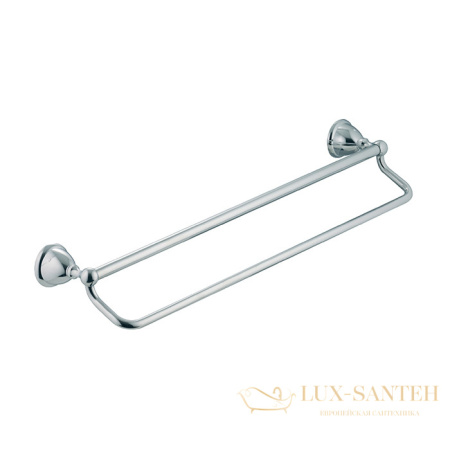 полотенцедержатель двойной 60 см fima carlo frattini style, f6041/60cr, хром