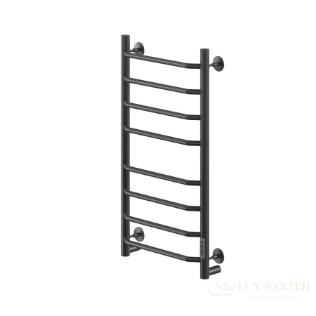 полотенцесушитель электрический кабельный ника way-3 80/40 ral9005 черный матовый u