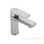 смеситель для раковины cezares comfort-ls-01-w0, без донного клапана, хром глянцевый глянцевый