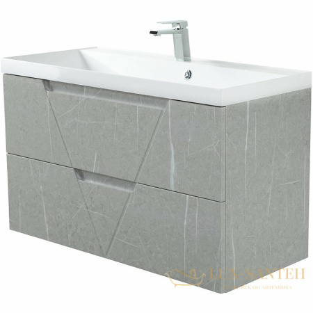 тумба под раковину belbagno vittoria vittoria-900-2c-so-tb-p 90 см подвесная, toros bianco