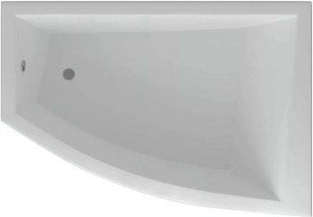 акриловая ванна aquatek оракул 180х125 ork180-0000013 (правая, без гидромассажа, без фронтального экрана, вклеенный каркас)