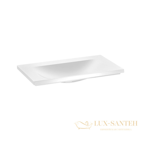 раковина keuco royal reflex, 34061318000, альпийский белый, 800x30x490 мм