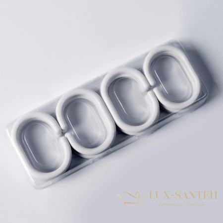 штора wasserkraft isen sc-40101 для ванной комнаты, белый, зеленый, салатовый, желтый, красный