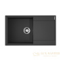 кухонная мойка omoikiri daisen 86-bl artgranit х черный, 4993700
