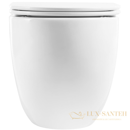 комплект унитаза с инсталляцией belbagno onda bb066chr/bb870sc/bb002-80/bb014-sr-bianco с сиденьем микролифт и клавишей смыва, белый