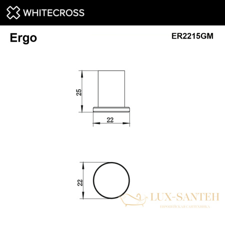 крючок whitecross ergo er2215gm, оружейная сталь