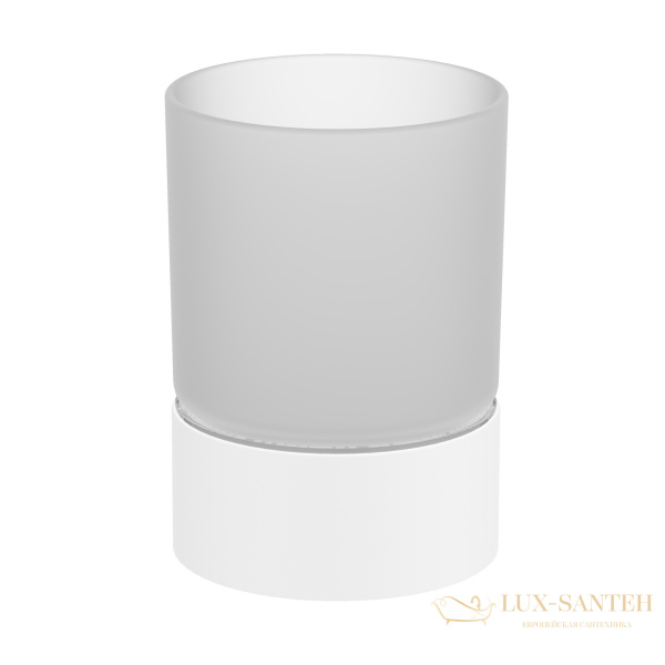 стакан для зубных щеток timo saona 13231/16, белый матовый