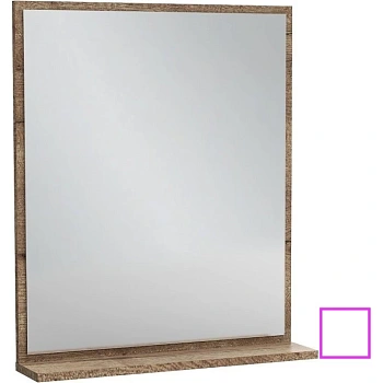 зеркало jacob delafon vivienne eb1596-n18 58,2х69,6 см, белый