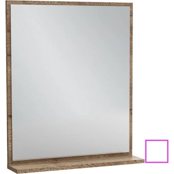 зеркало jacob delafon vivienne eb1596-n18 58,2х69,6 см, белый
