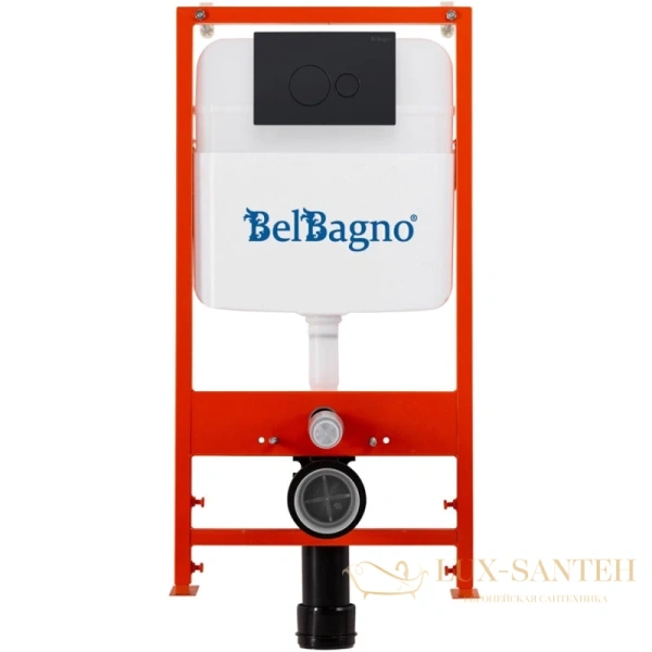 монтажный элемент для подвесного унитаза belbagno bb026 + bb084nero