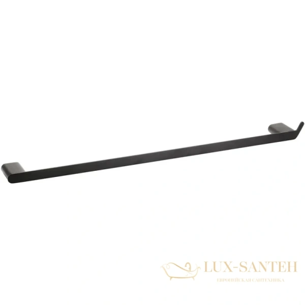 полотенцедержатель bemeta organic 167104370 65,5 см, черный матовый