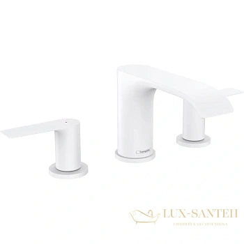 смеситель для раковины hansgrohe vivenis 75033700, матовый белый