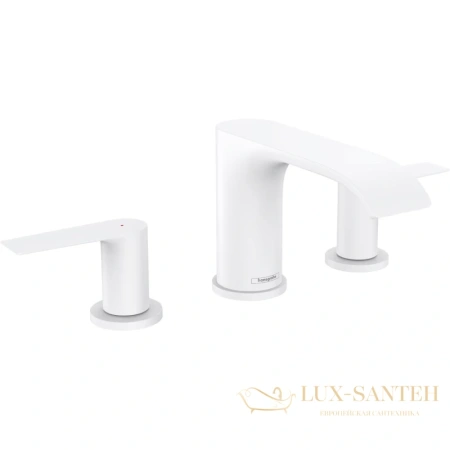 смеситель для раковины hansgrohe vivenis 75033700, матовый белый