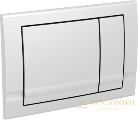 панель schwab riva duo mini 5250036 с двумя клавишами смыва, белый