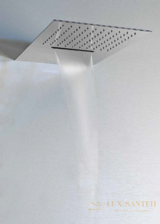 душевая система gessi tremillimetri quadro 33083.238, mirror steel