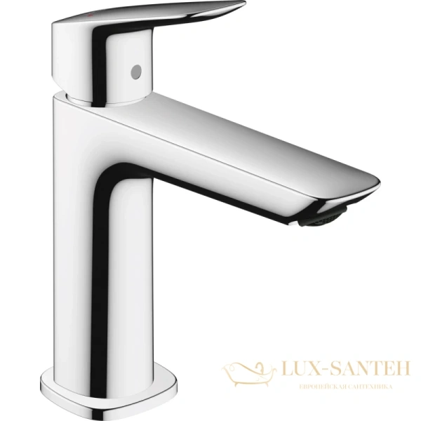 смеситель для раковины 110 hansgrohe logis fine 71253000 без донного клапана