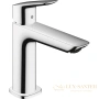 смеситель для раковины hansgrohe logis fine 71252000 с донным клапаном push-open хром