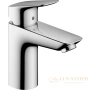 смеситель для раковины hansgrohe logis 71171000, хром