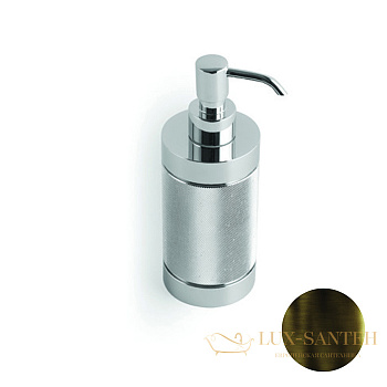 дозатор для жидкого мыла настольный bertocci officina 01, 127 7548 8800, бронза темная