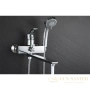 смеситель d&k rhein.mosel da1263301 для ванны, хром