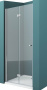 душевая дверь belbagno albano albano-bs-12-100-c-cr 100 см профиль хром, стекло прозрачное 