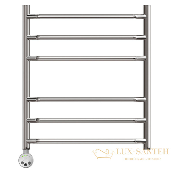 полотенцесушитель 500x600 электрический point венера pn07156e п6 левый/правый, хром