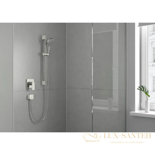 душевой набор hansgrohe vernis blend 26275000 650 мм, хром