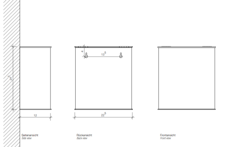 ведро для мусора decor walther dw 31 0602800 3 л, хром