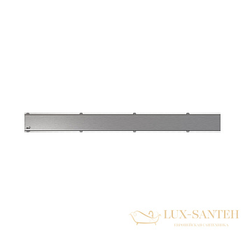 alcaplast решетка для водоотводящего желоба apz13 дизайн space, нерж. сталь, матовая space-950m, 950 мм