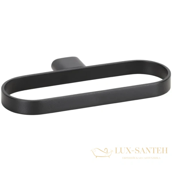 полотенцедержатель кольцо bemeta organic 167104060 черный матовый