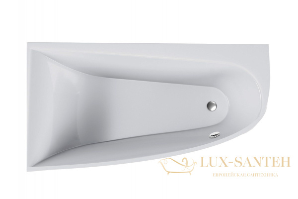 ванна акриловая vayer boomerang (eh) 180x100 l (асимметрич.)