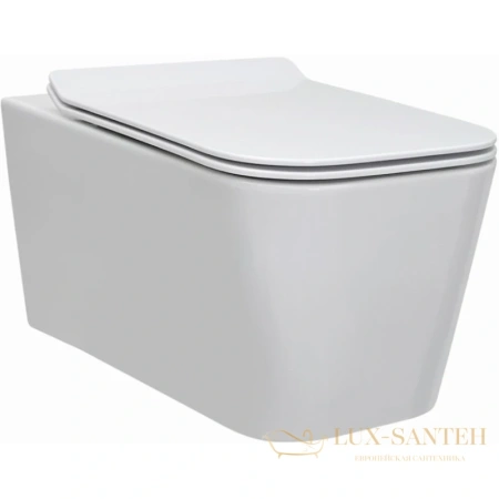 комплект: подвесной унитаз berges floe 043223 + система инсталляции berges novum f3, белый, клавиша хром