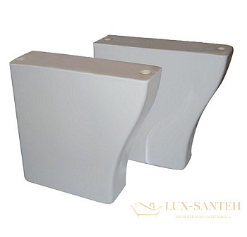 ножка для хозяйственной раковины hatria specials y1vc01, белый глянцевый