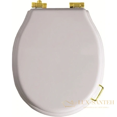 сиденье simas lante la007bi/oro для унитаза с микролифтом, белый