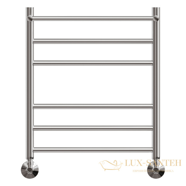 полотенцесушитель 500x600 водяной point аврора pn10156p п5 с полкой, хром