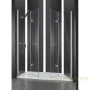 душевая дверь cezares elena-bs-22 elena-w-bs-22-200-c-cr складная 193 см, стекло прозрачное