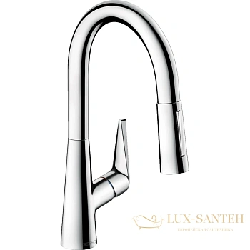 смеситель для кухни hansgrohe talis m51 72815000 хром