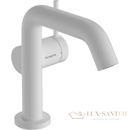 смеситель для раковины hansgrohe tecturis s coolstart ecosmart+ 73320700, белый матовый