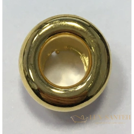 кольцо отверстия перелива kerasan retro 811031 для биде, золотой