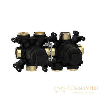 встраиваемая часть almar modular e176902, термостатического смесителя на 3 выхода, горизонтальный монтаж