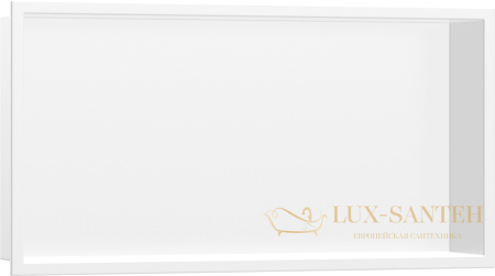 полка hansgrohe xtrastoris original 56064700 матовая белая