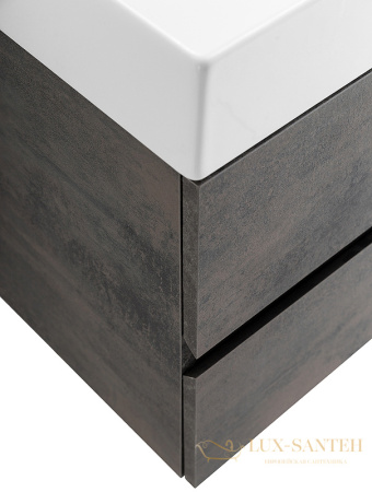 тумба под раковину cezares molveno 46 molveno 46-100-2c-so-oss 100 см подвесная, ossido