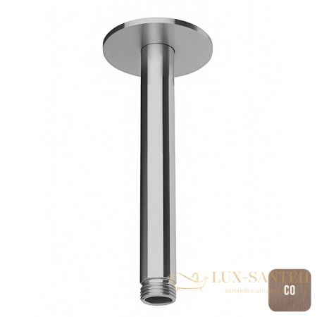 держатель верхнего душа потолочный, 150 мм, almar arms e021107.co, медь брашированная pvd