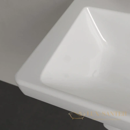 раковина villeroy & boch subway 3.0 4a705501 55х44 см, альпийский белый