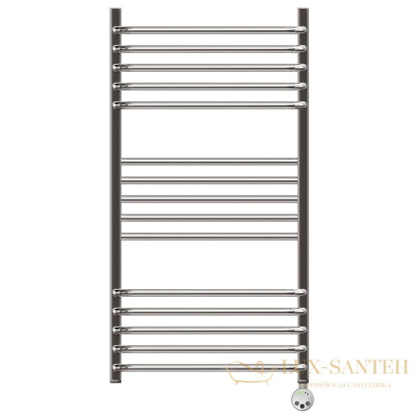 полотенцесушитель 500x1000 электрический point омега pn90150se п15 левый/правый, хром