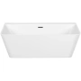 акриловая ванна sancos square fb14 170х75 см, белый