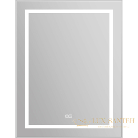зеркало belbagno kraft spc-kraft-685-885-tch-warm 68.5 см с подсветкой, с подогревом, с сенсорным выключателем, серый