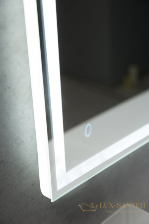 зеркало belbagno spc spc-grt-800-800-led-tch 80 см с сенсорным выключателем, с подсветкой