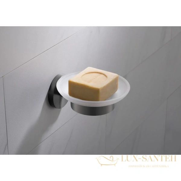 мыльница timo saona 13021/18, черное золото