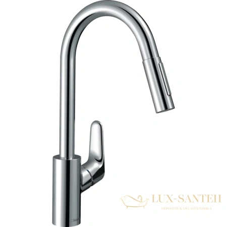 смеситель для кухни hansgrohe focus m41 73895000 хром